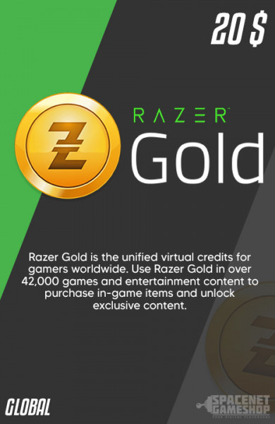 Razer Gold $20 USD [GLOBAL]